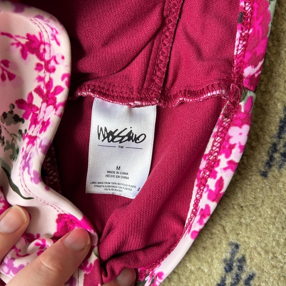 Floral Pink Bikini Top - Picture 3 of 3